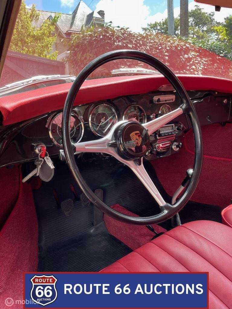 Porsche 356 C | 1964 | Route 66 Auctions, Auto's, Oldtimers, Zwart, Bedrijf, Overige carrosserie, Porsche