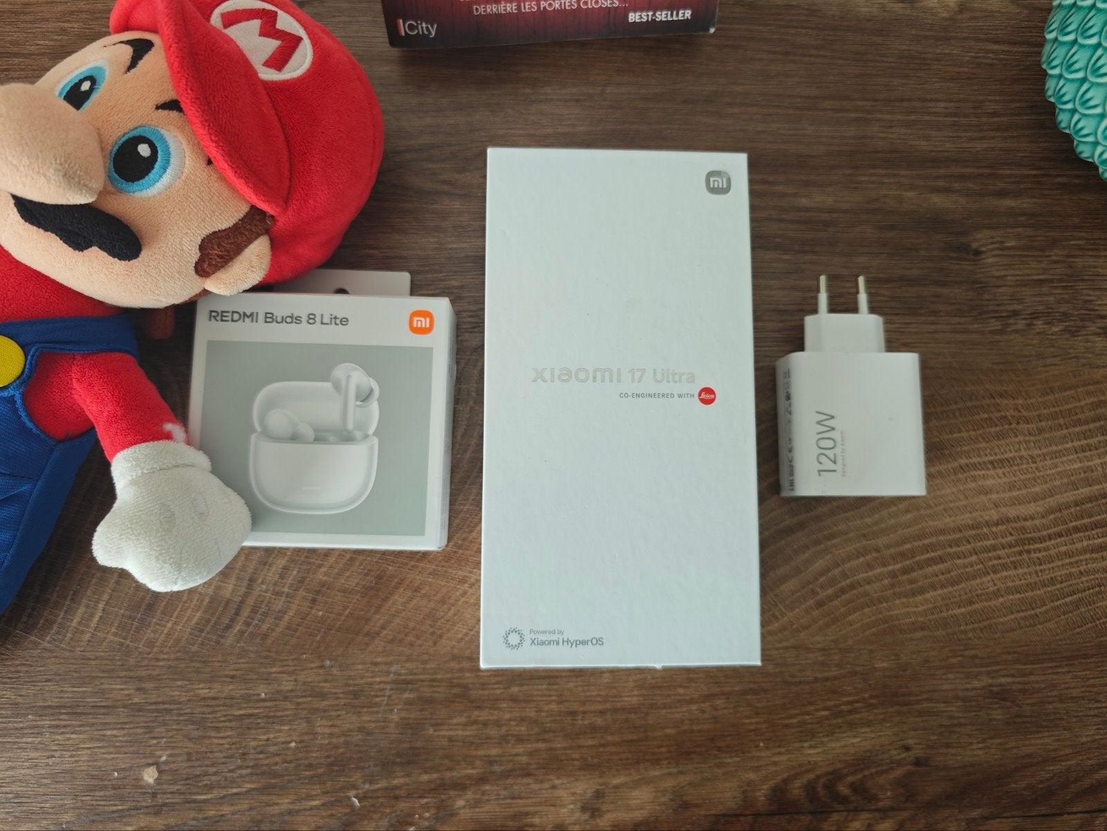 Chargeur Xiaomi 17Ultra Xiaomi Buds 120 W, échange pour iPho, Enlèvement ou Envoi