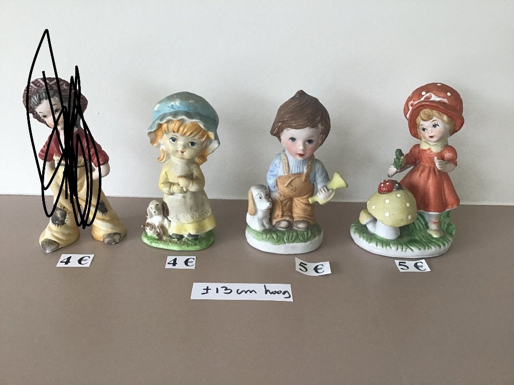 20 tal mooie kleine beeldjes aan spotprijzen, Ophalen of Verzenden