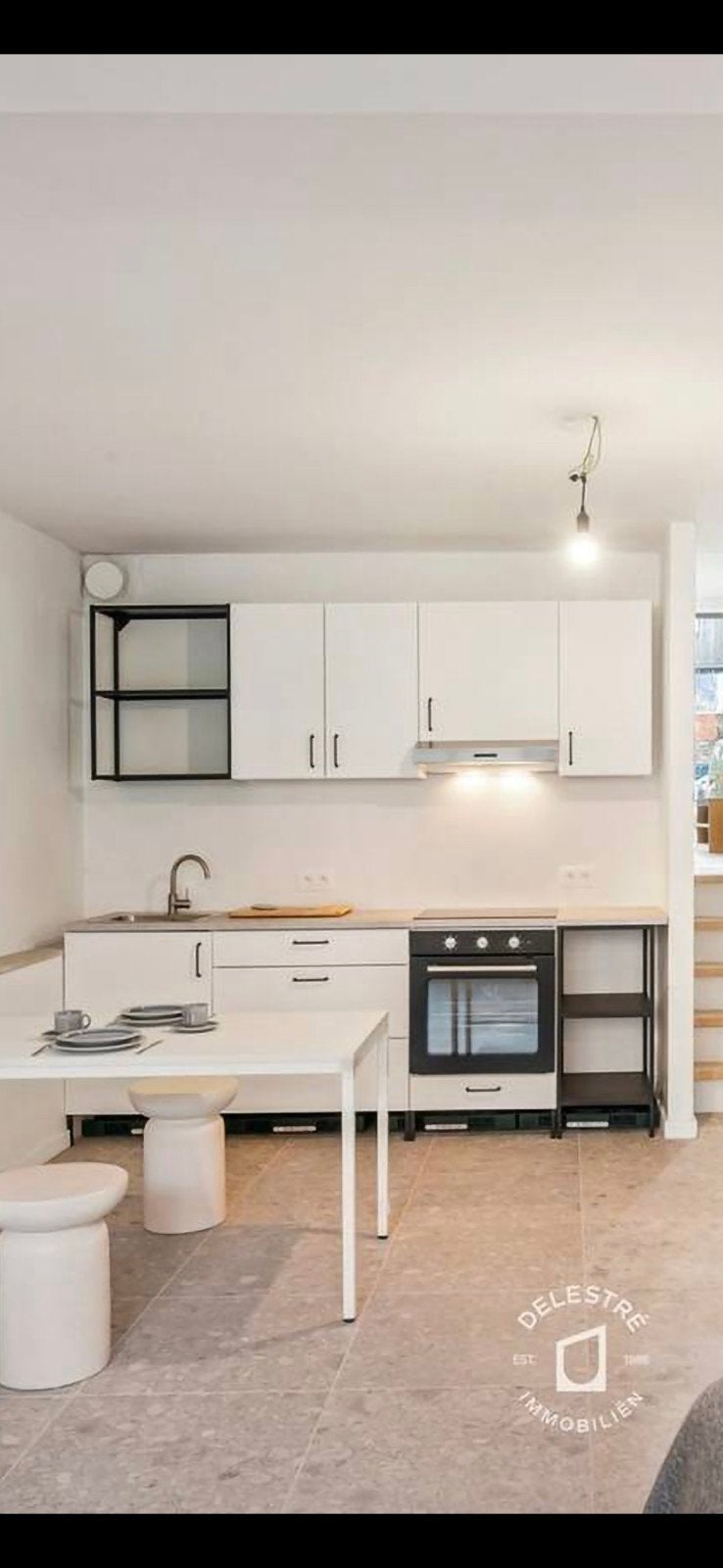 keuken, Synthétique, Comme neuf, Enlèvement, Blanc