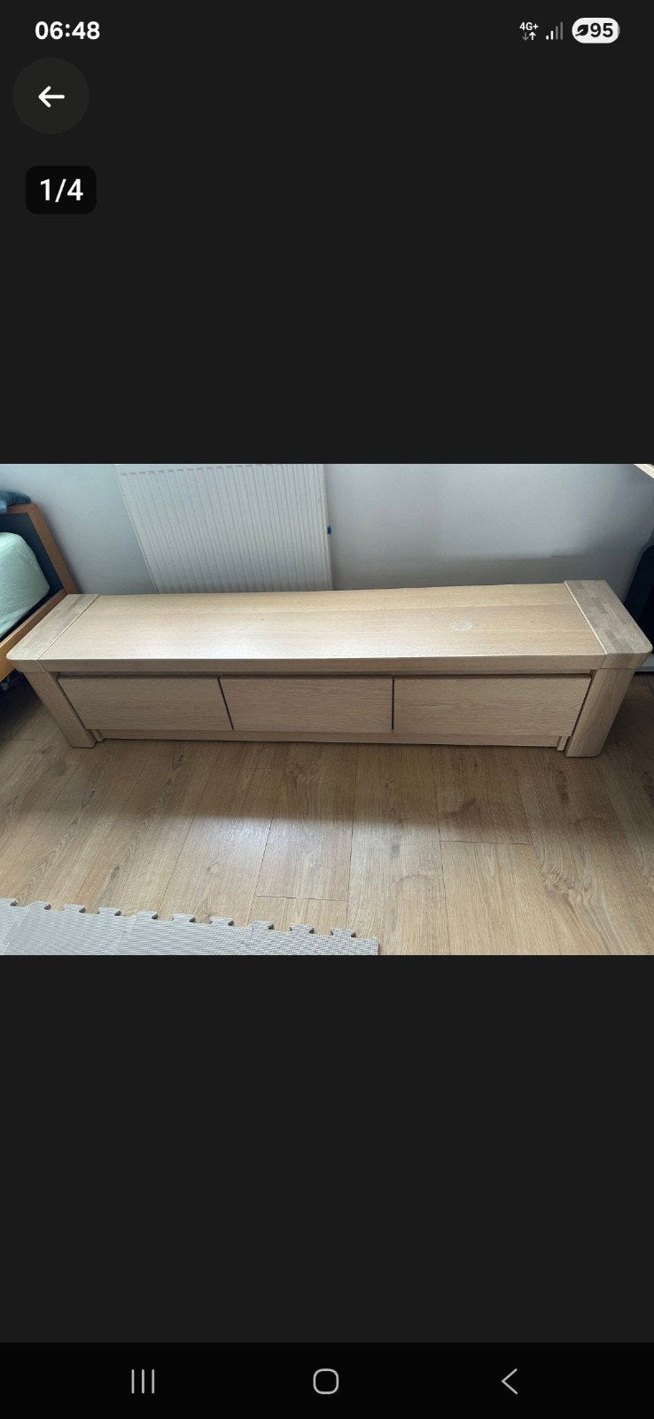 TV-meubel + salontafel in licht eiken, Huis en Inrichting, Ophalen
