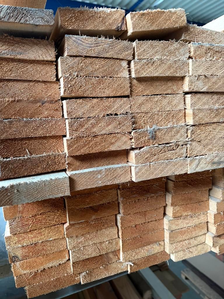 Schalieberdplanken rng 170 x 25 mm, Ophalen, 25 tot 50 mm, Grenen, Nieuw