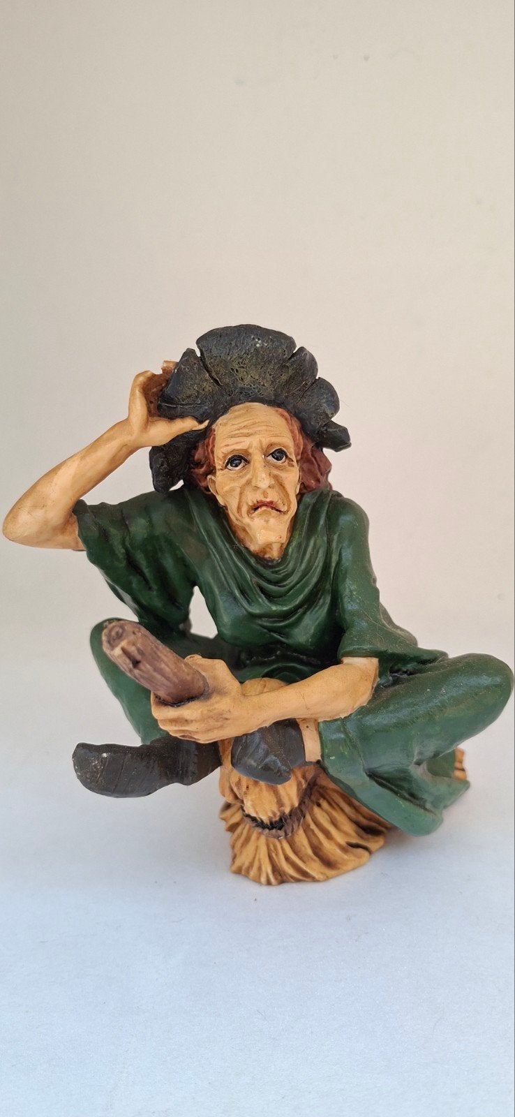 Vintage heks beeldje Westland Giftware (WUI) - 1998, Hobby en Vrije tijd, Modelbouw | Figuren en Diorama's, Gebruikt, Figuur of Figuren