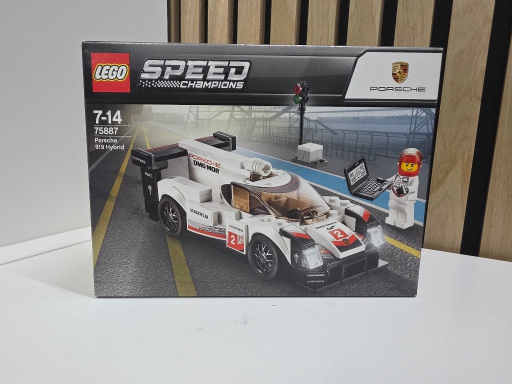 75887 – LEGO Speed Champions Porsche 919 Hybrid (2018), Ophalen, Lego, Nieuw, Speed Champions