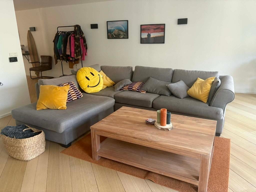 Zetel - sofa - hoekbank, Huis en Inrichting, Zetels | Zetels, Ophalen, 250 tot 300 cm, Gebruikt, Hoekbank