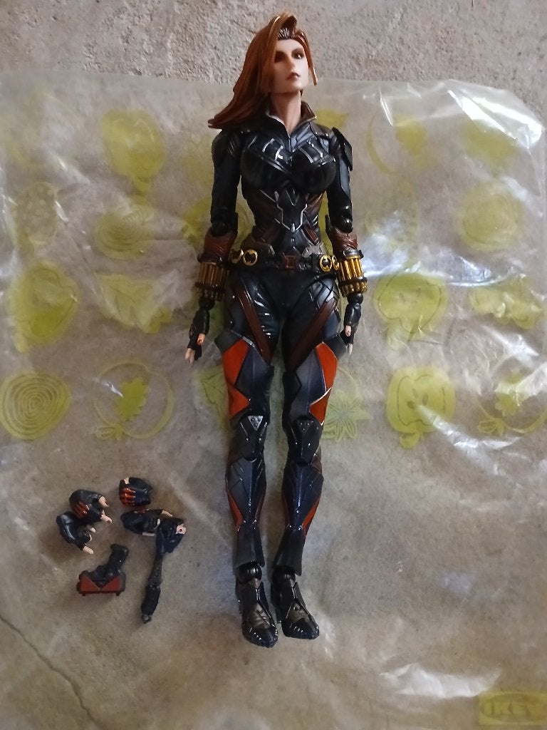 Square enix marvel figuren in perfecte staat., Ophalen of Verzenden, Zo goed als nieuw, Compleet, Marvel