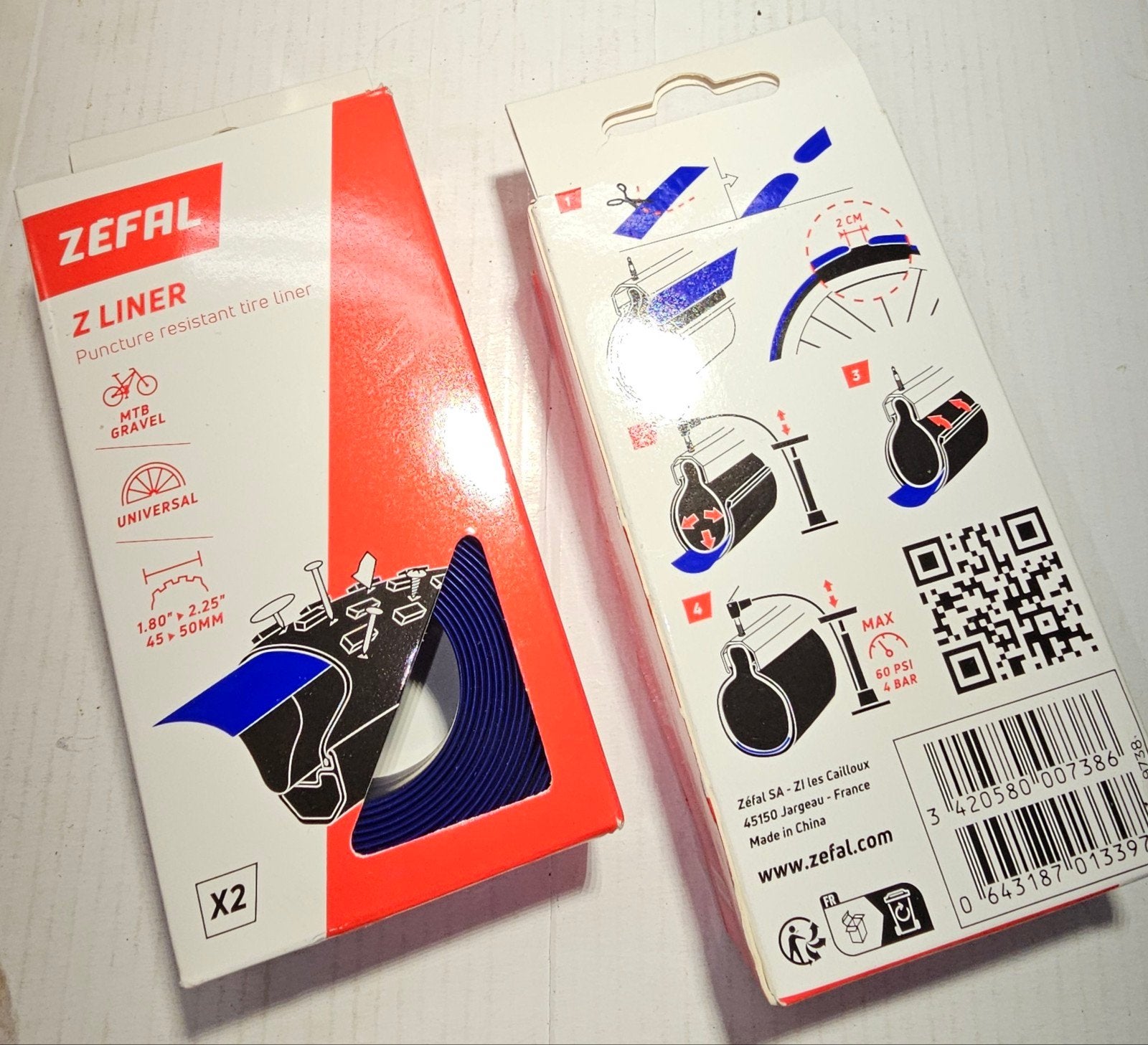 Zéfal Anti-Lek tape, Fietsen en Brommers, Fietsaccessoires | Fietspompen, Ophalen of Verzenden