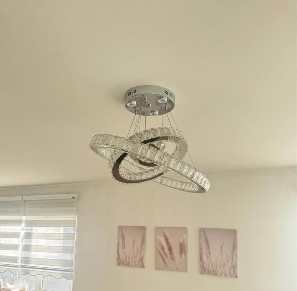 Lustre moderne – 3 tons de lumière, Ophalen, Zo goed als nieuw