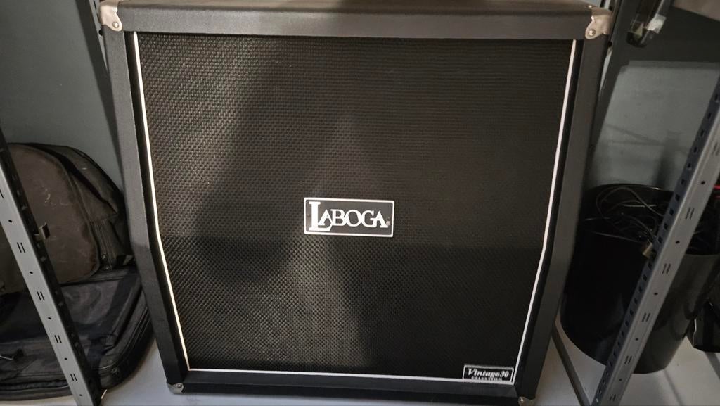 Laboga 4x12 Cabinet celestion V30  handmade, Enlèvement