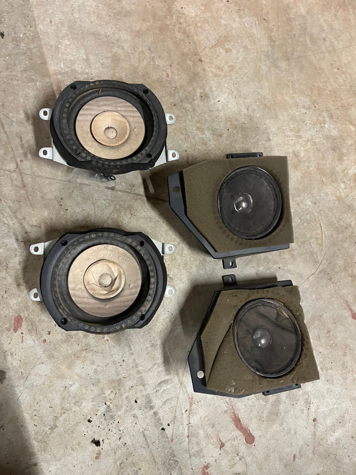 Ford escort mk4 originele speakers mer beugels, Ophalen of Verzenden, Zo goed als nieuw