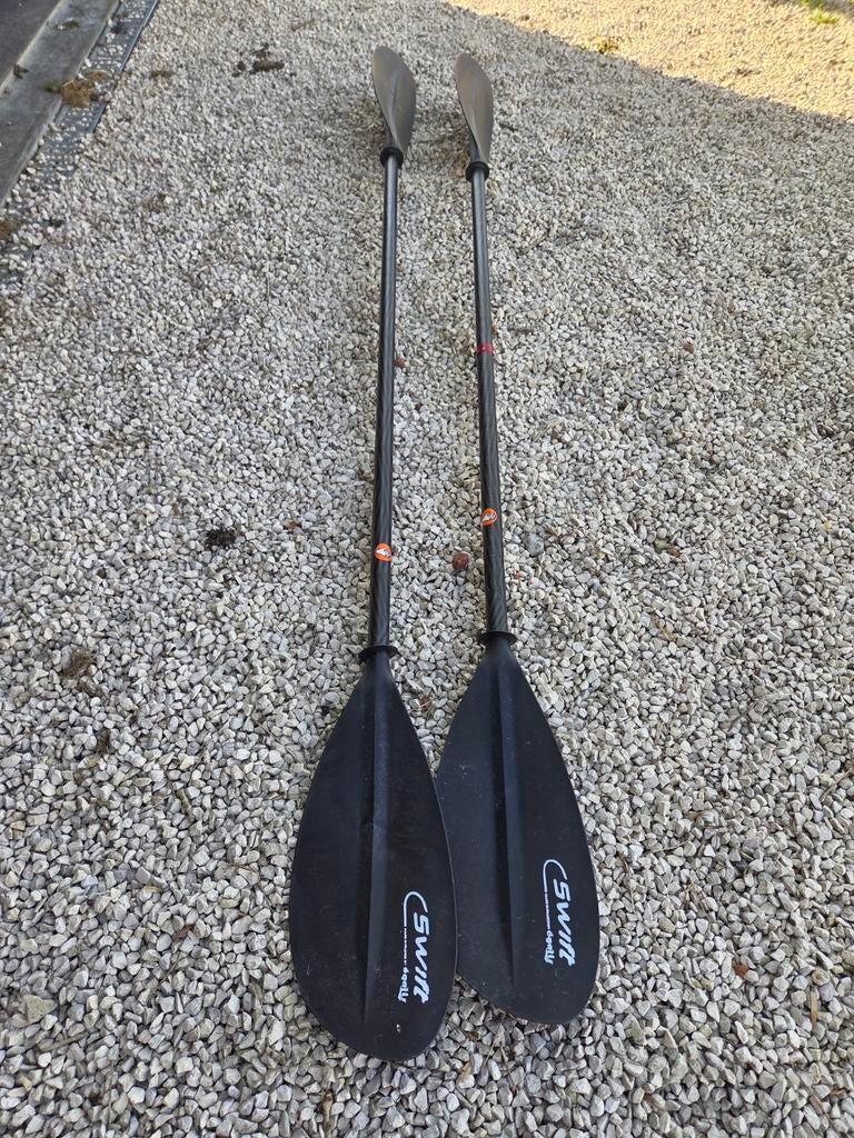 Peddel Egalis swift fibrylon carbon steel, Watersport en Boten, Ophalen