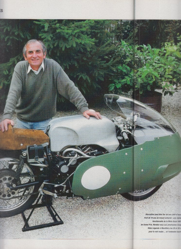 Moto Guzzi 500 V8 compétition collection, Verzenden, Gelezen
