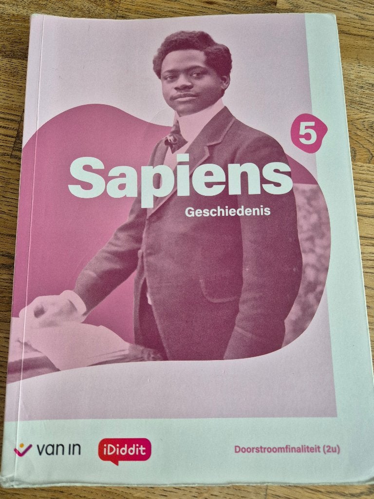 Sapiens geschiedenis 5, ASO, Geschiedenis, Ophalen of Verzenden, Zo goed als nieuw