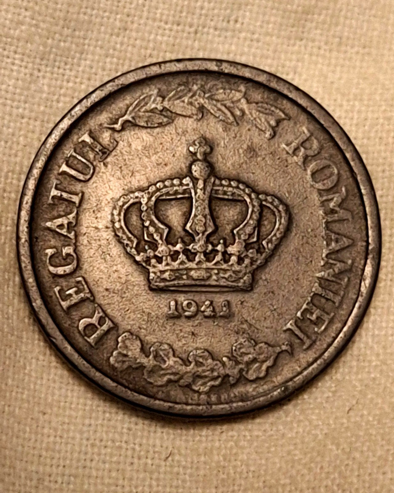 Zinken 2 Lei 1941 — Royaume de Roumanie (Roi Mihai I/WO), Enlèvement ou Envoi, Autres pays, Monnaie en vrac