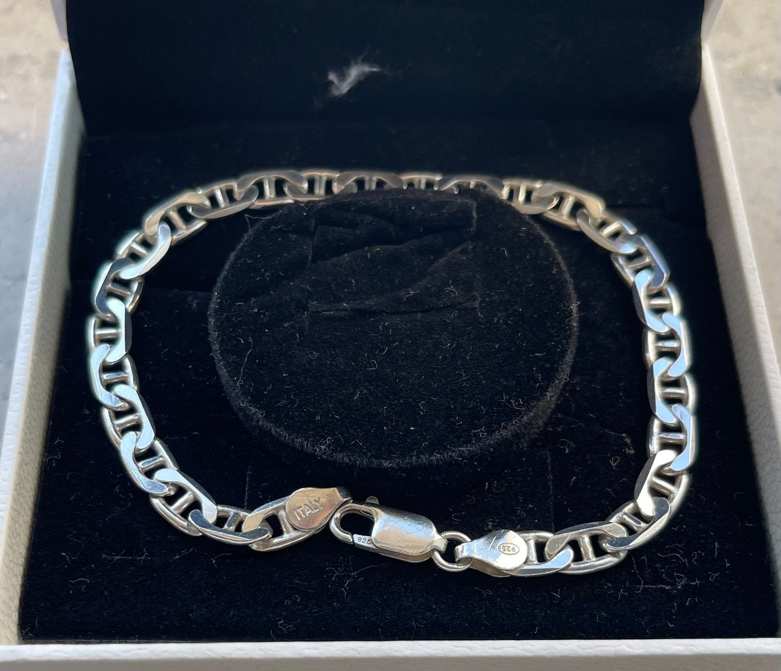 Gucci link armband zilver, Ophalen, Zo goed als nieuw, Zilver, Zilver