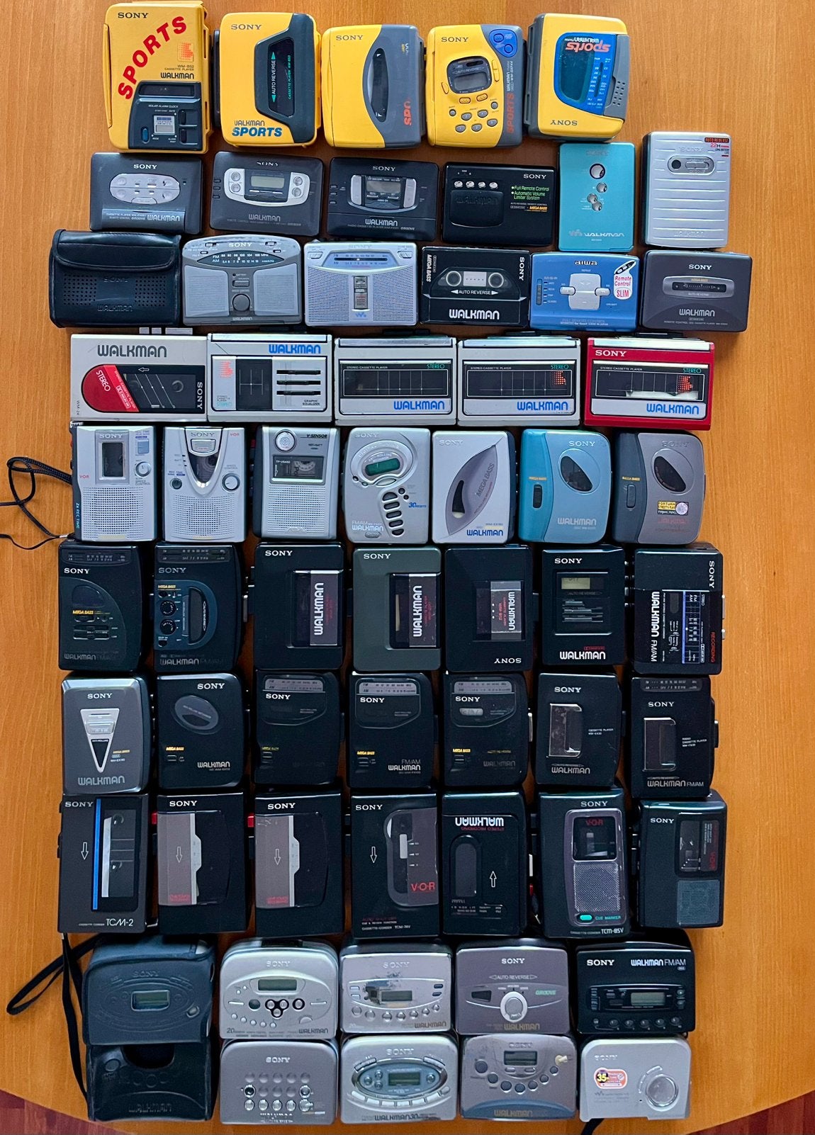 Perceel 2 - Sony Walkman (voor onderdelen/te herzien), Audio, Tv en Foto, Walkmans, Discmans en Minidiscspelers, Ophalen of Verzenden
