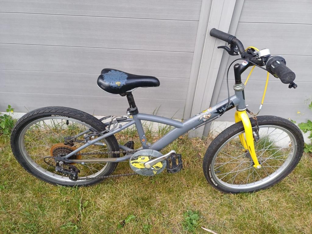 Kinderfiets 20 inch, Fietsen en Brommers, 20 inch of meer, Gebruikt, Velgrem, Versnellingen