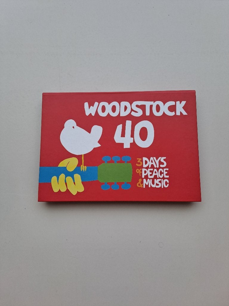 Woodstock 40 - 3 Days of Peace & Music - 6CD-collection, Boxset, Ophalen of Verzenden, Zo goed als nieuw, Inclusief boekje
