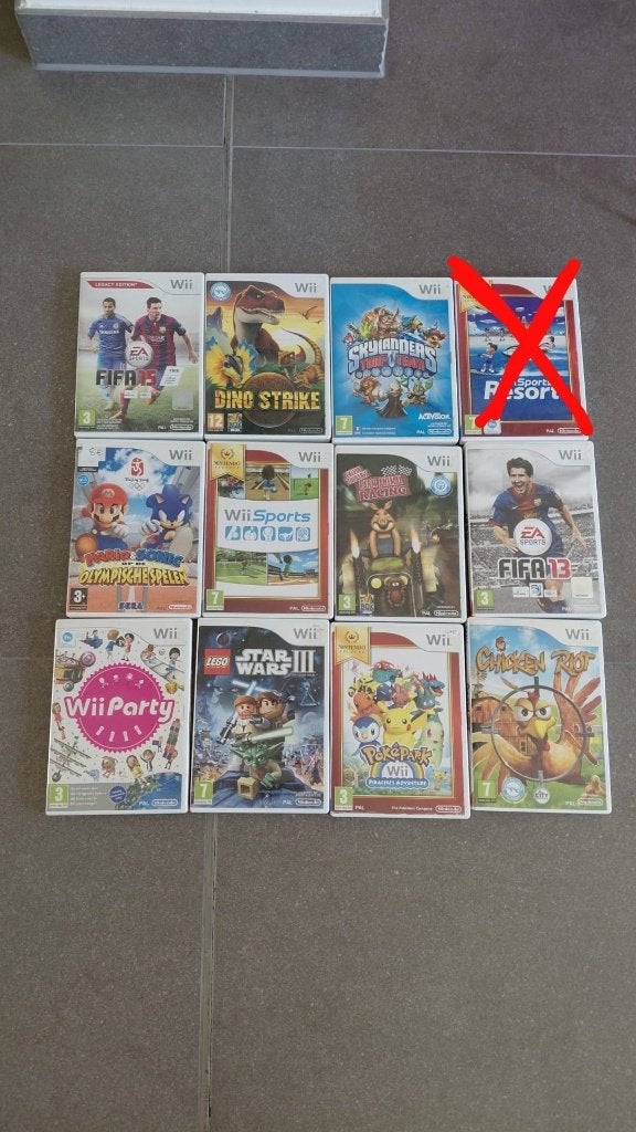 nintendo wii games, Games en Spelcomputers, Games | Nintendo Wii, Ophalen, Gebruikt, Overige genres, 2 spelers