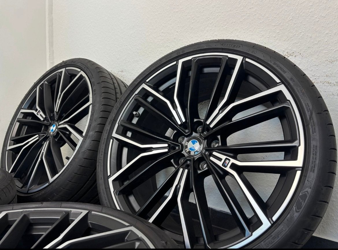 20 INCH BMW 846M ORIGINEEL 5 SERIE G30 G31 ZOMERSET, Auto-onderdelen, Banden en Velgen, Ophalen, Banden en Velgen, 20 inch, Zomerbanden