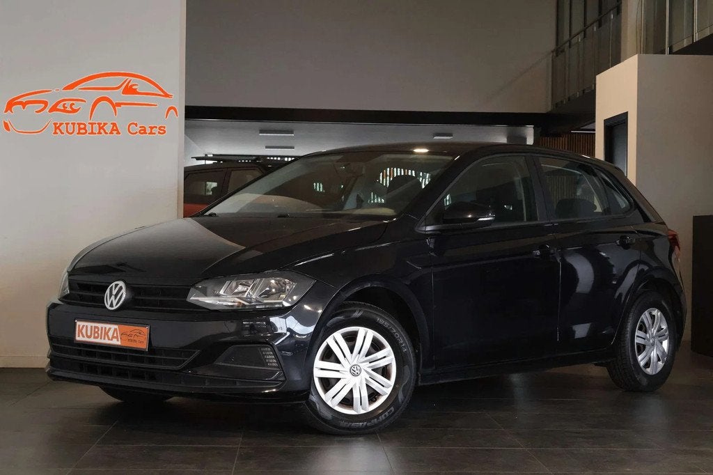 Volkswagen Polo Polo 1.0i Cruise Control USB Airco Garantie*, Auto's, Volkswagen, Stof, Zwart, Bedrijf, 5 deurs