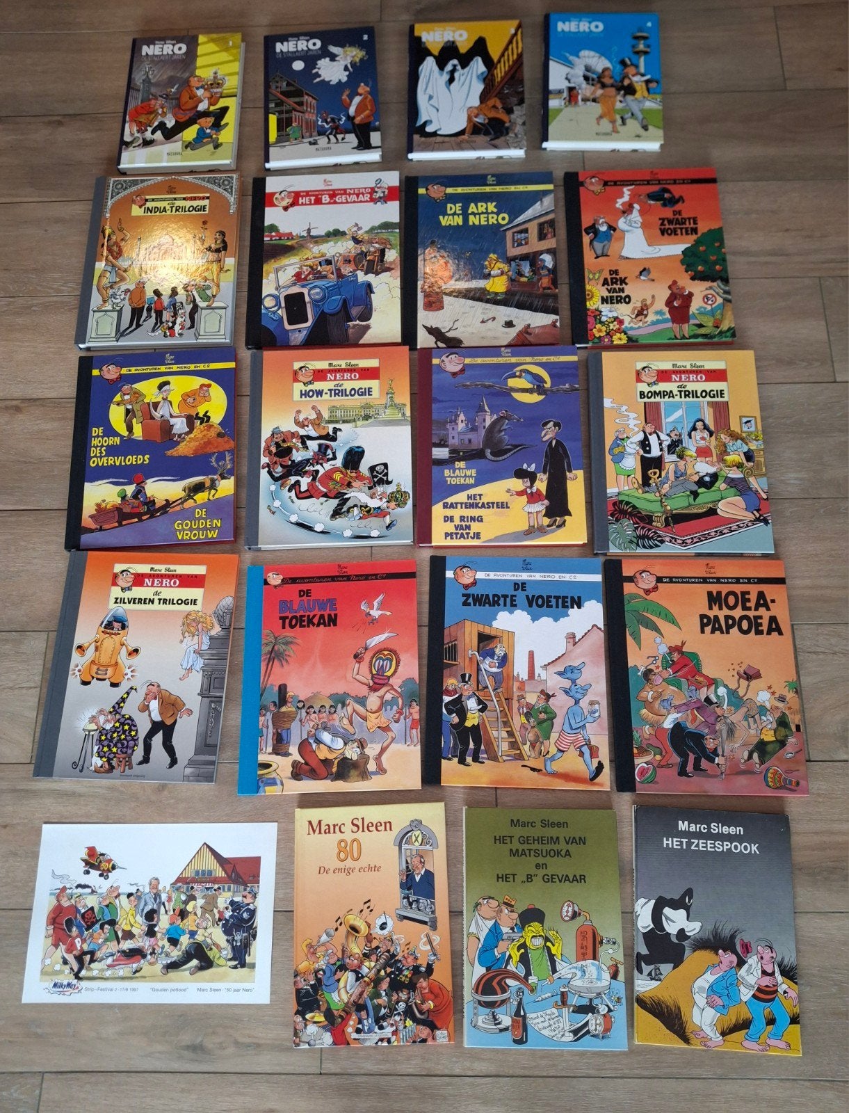 Groot lot nero hardcovers, Boeken, Ophalen