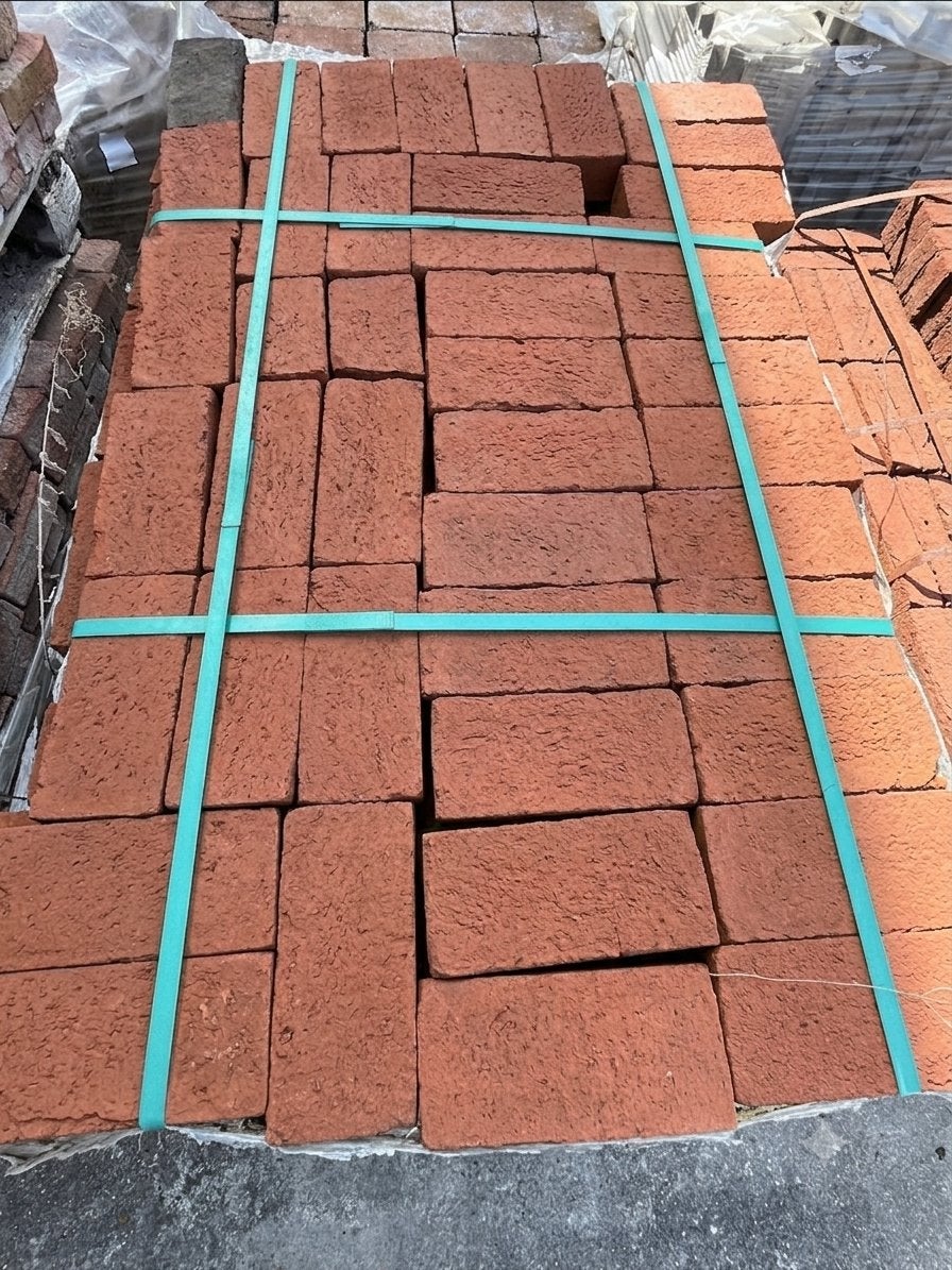 Lotje rode gevelstenen 21/9,5/5 cm, Doe-het-zelf en Bouw, Ophalen, Nieuw