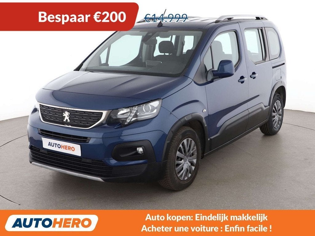 Peugeot Rifter 1.2 PureTech Allure L1, Autos, Peugeot, Achat, Rifter, Caméra 360°, ABS, Airbags, Android Auto, Apple Carplay, Bluetooth