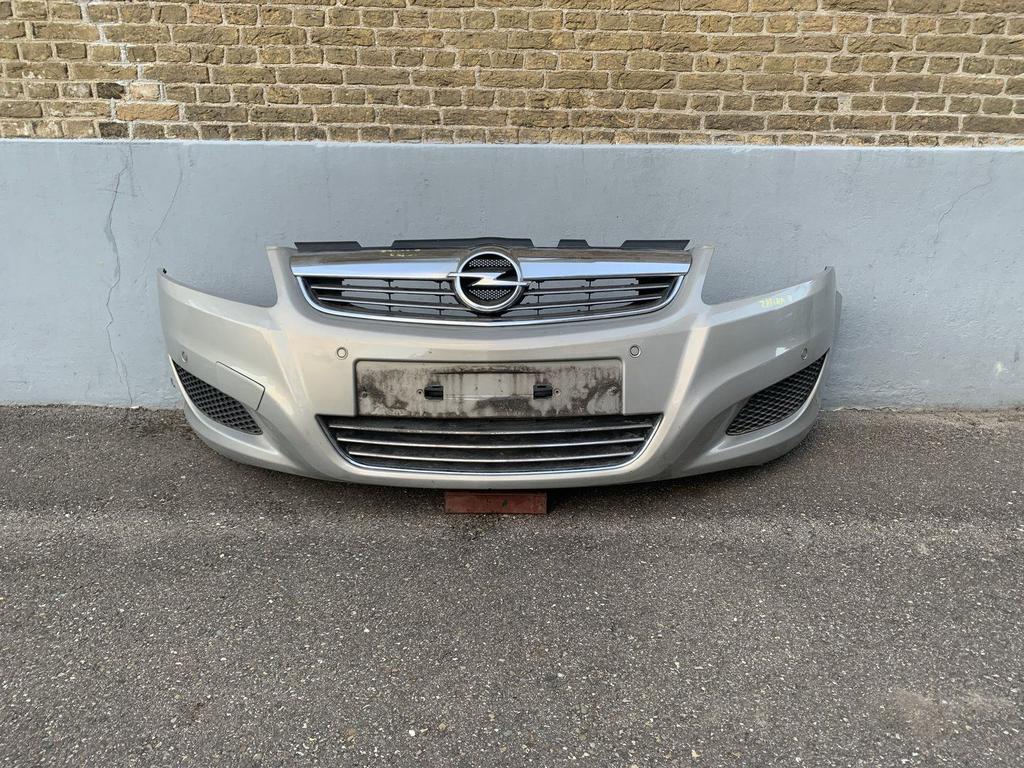 voorbumper opel  Zafira B 2009 tot 2015 goud PDC, Auto-onderdelen, Gebruikt, -, Voor, -