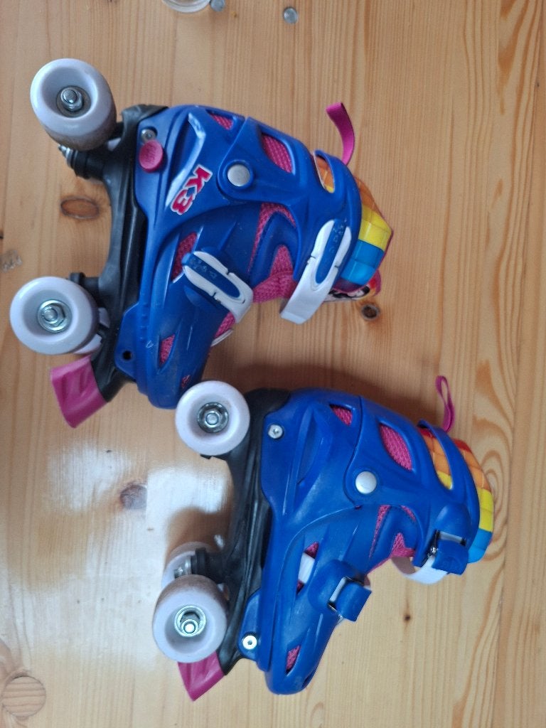 Rolschaatsen K3 maat 34-37, Enfants & Bébés, Jouets | Extérieur | Patins à roulettes, Enlèvement, Réglable, Utilisé, Enfants