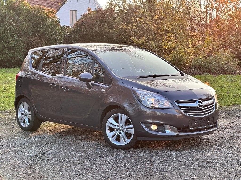 2016 Opel Meriva 1.4 Benzine 94.km Eur 6b - AIRCO, Auto's, Opel, Voorwielaandrijving, Monovolume, Euro 6, 4 cilinders