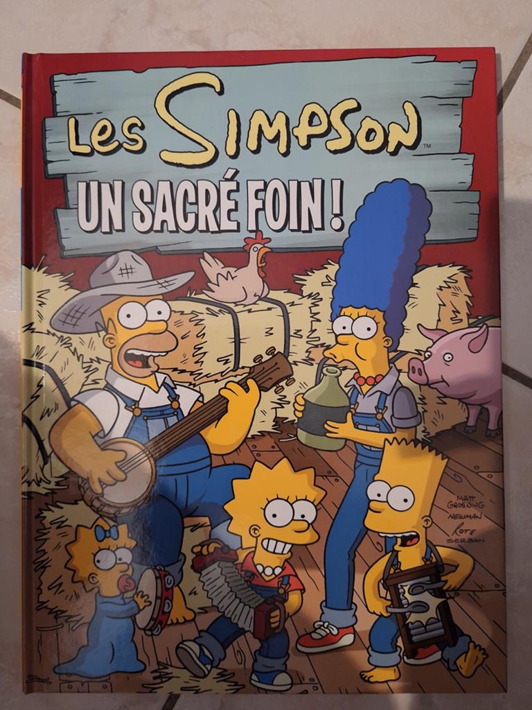 Les Simpson Un Sacré Foin !, Une BD, Comme neuf
