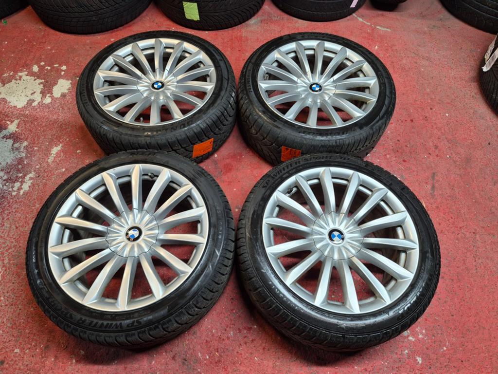 Jantes BMW origine 19" kit série 5 6 7 Gx 5x112, Enlèvement, Utilisé, BMW