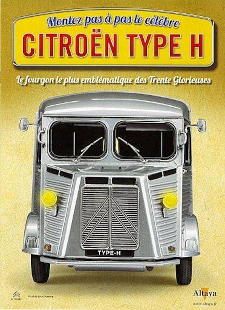 Citroën type H Altaya 1/8, Auto, Groter dan 1:32, Zo goed als nieuw, Ophalen