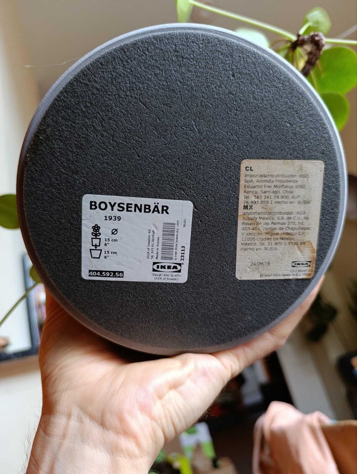 7x Bloempotten beton IKEA, Ophalen, Beton, Binnen