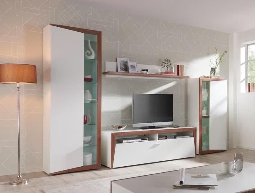 Ensemble meubles de TV avec vitrines, Enlèvement, Utilisé