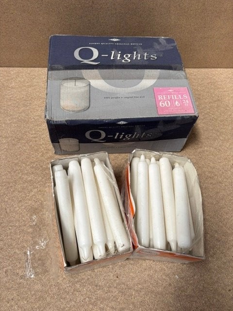 Q-lights 60 stuks + extra kaarsen, Zakelijke goederen, Ophalen of Verzenden
