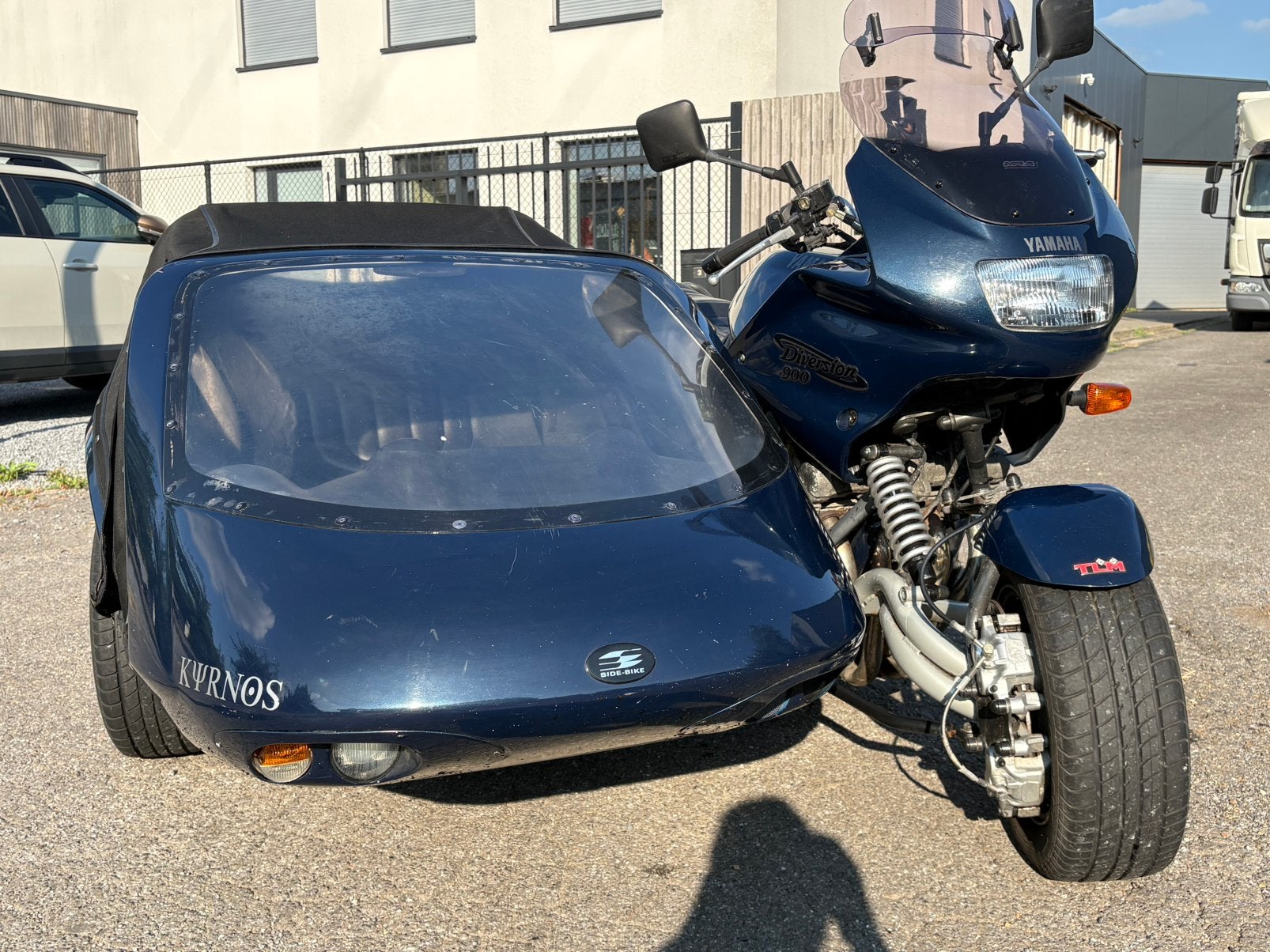 Yamaha diversion 900 zijspan kyrnos L4e, Motoren, Gebruikt, 900 cc, Particulier