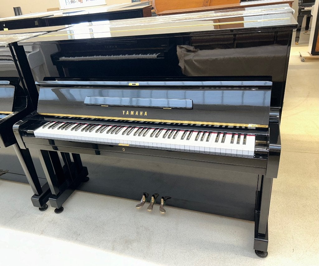 Yamaha U1 Buffet piano - Garantie: 10 jaar - Pianos Michiels, Muziek en Instrumenten, Zwart, Ophalen of Verzenden, Zo goed als nieuw