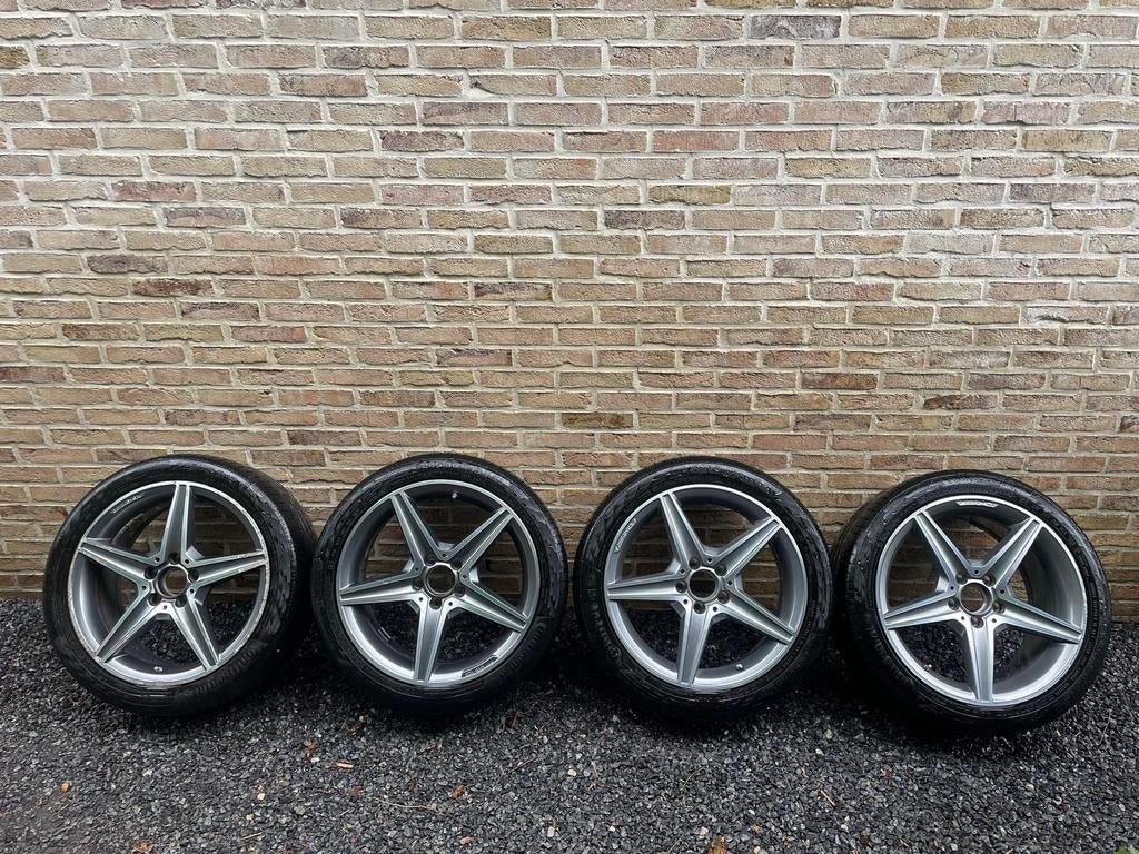 Mercedes AMG velgen van C-klasse w/s 205, Auto-onderdelen, Banden en Velgen, Banden en Velgen, Zomerbanden, 18 inch, 225 mm, Personenwagen