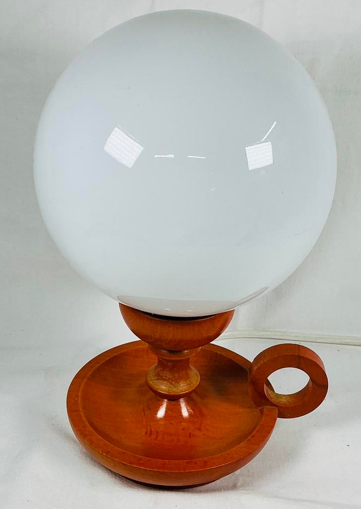 Lampe de table au design moderniste vintage des années 1970, Enlèvement ou Envoi, Maison et Meubles