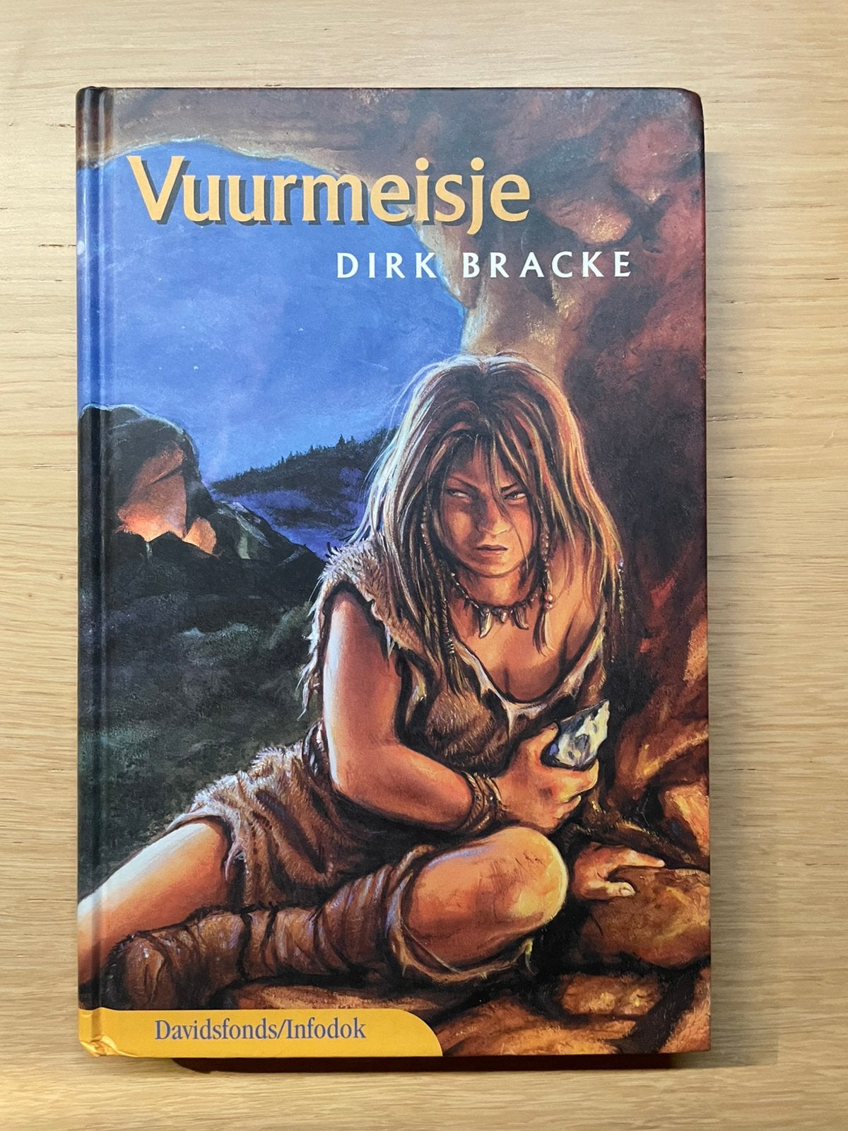 Vuurmeisje, Boeken, Kinderboeken | Jeugd | 13 jaar en ouder, Ophalen of Verzenden, Zo goed als nieuw, Fictie, Dirk Bracke