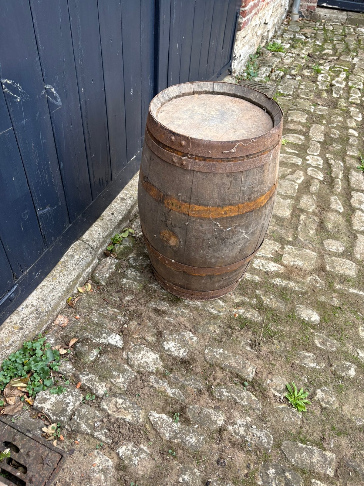Petit tonneau en bois, 75 à 150 litres, Enlèvement, Utilisé, Bois