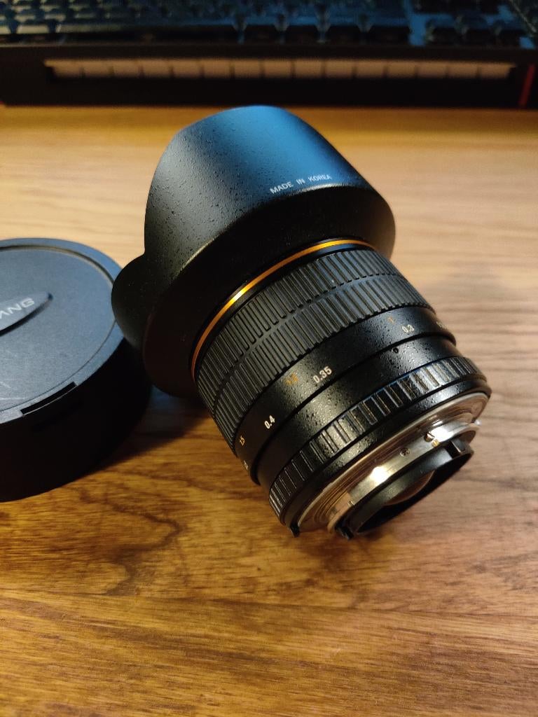 Samyang 14mm f/2.8 (Nikon F-Mount), Enlèvement ou Envoi, Utilisé, Objectif grand angle