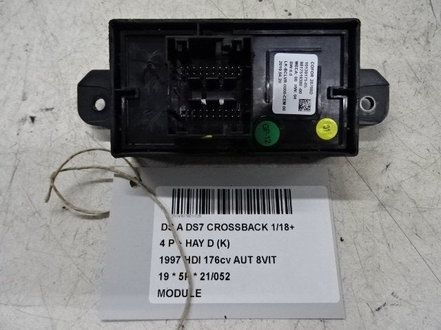 UNITE ELECTRONIQUE DS DS 7 Crossback (981751938000), Autos : Pièces & Accessoires, Taurusavenue 1
2132 LS  Hoofddorp, NL, Webaccessibility@stellantis.com