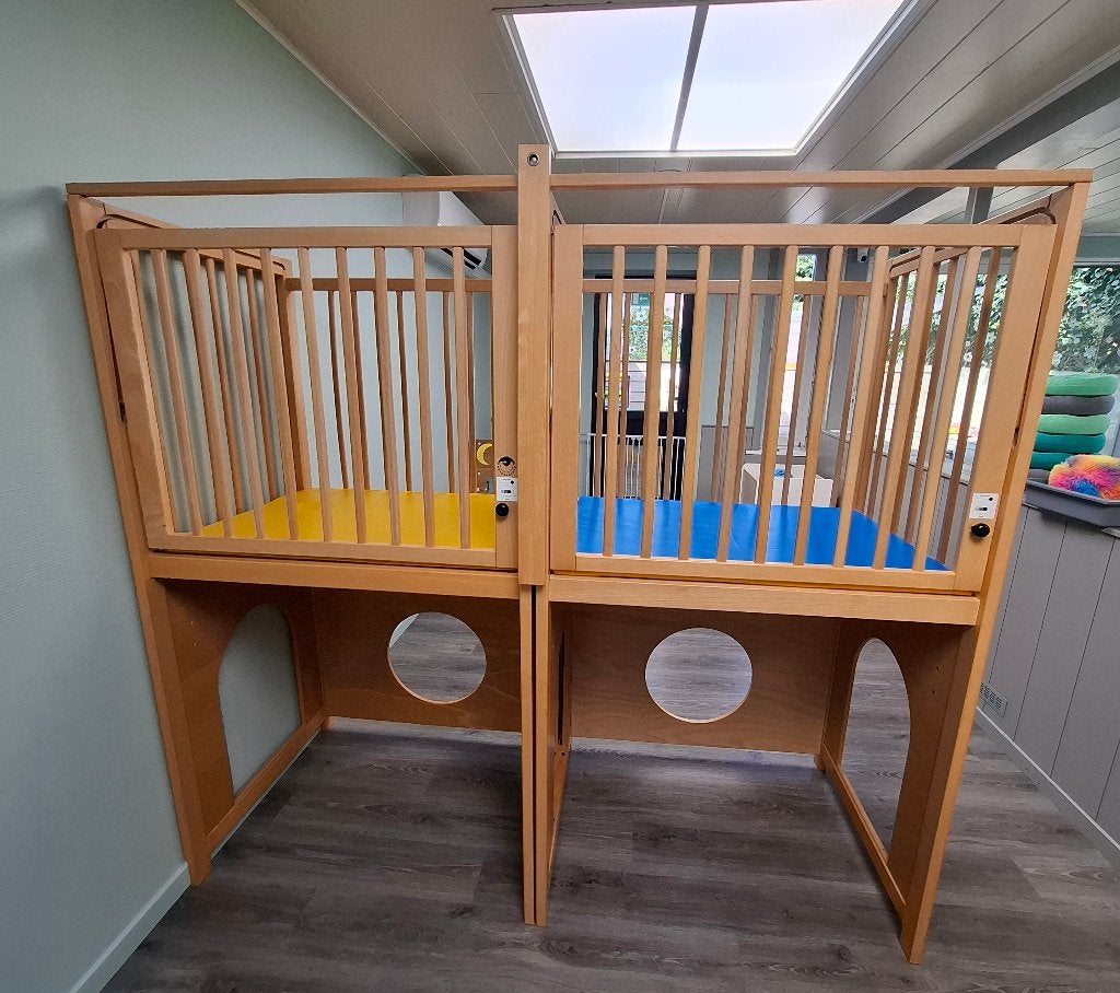 Parc duo avec aire de jeux, Enlèvement, Utilisé, Rectangulaire