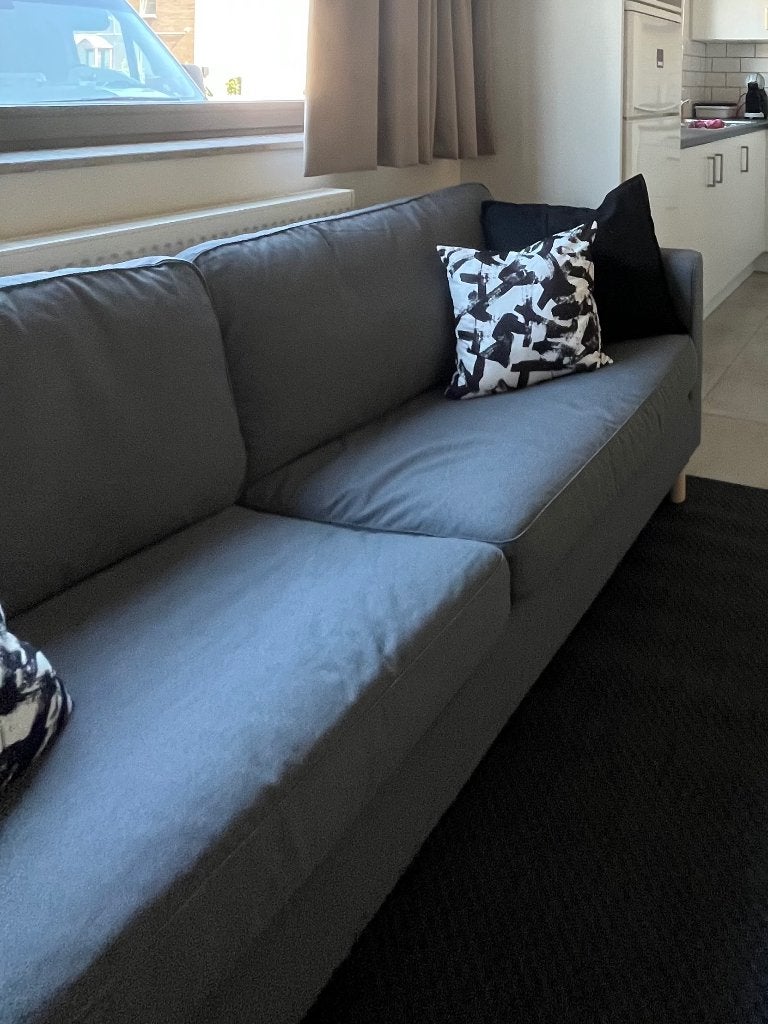Canapé/chaise 3 places Parüp (idéal pour une chambre), 200 à 250 cm, Banc droit, Bois, Comme neuf