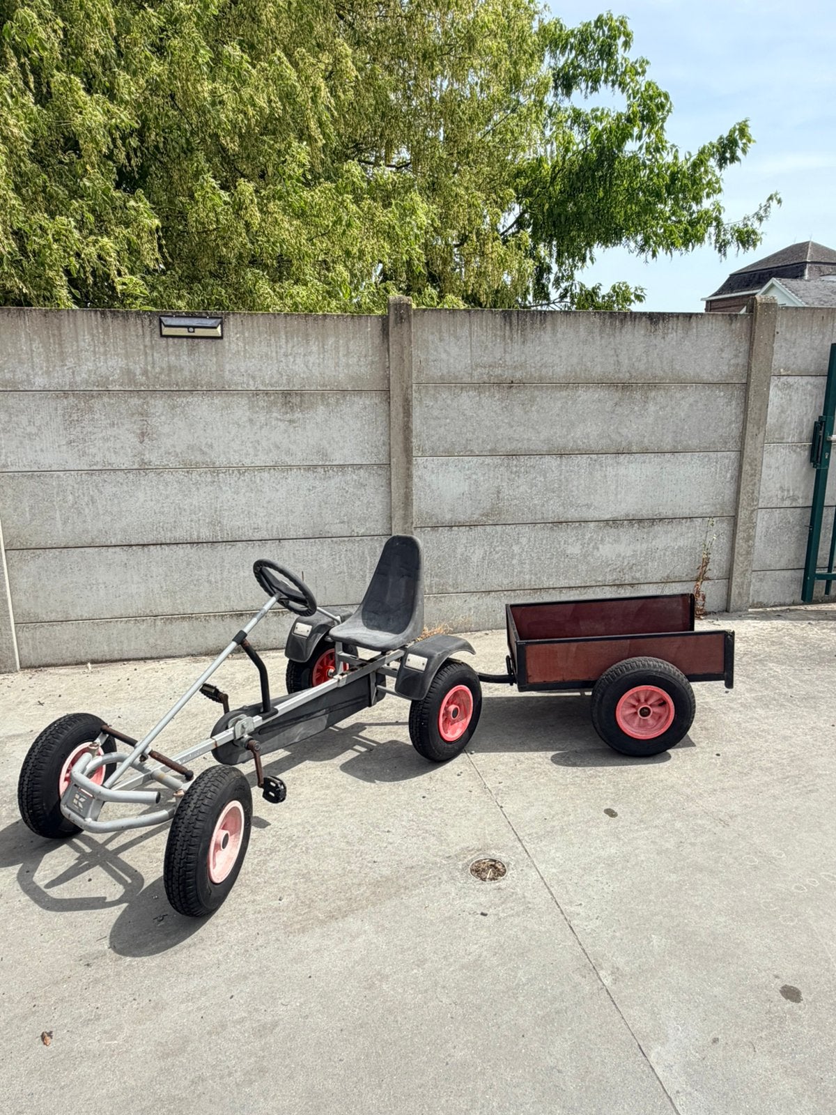 Go-cart avec sa remorque, Ophalen, Gebruikt, Overige merken, Met kar of aanhanger