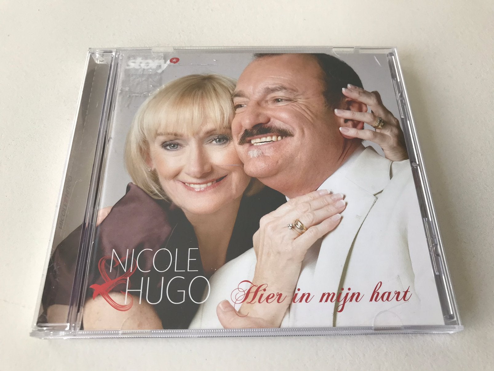 Cd Nicole & Hugo Hier in mijn hart, Cd's en Dvd's, Cd's | Nederlandstalig, Ophalen of Verzenden, Zo goed als nieuw