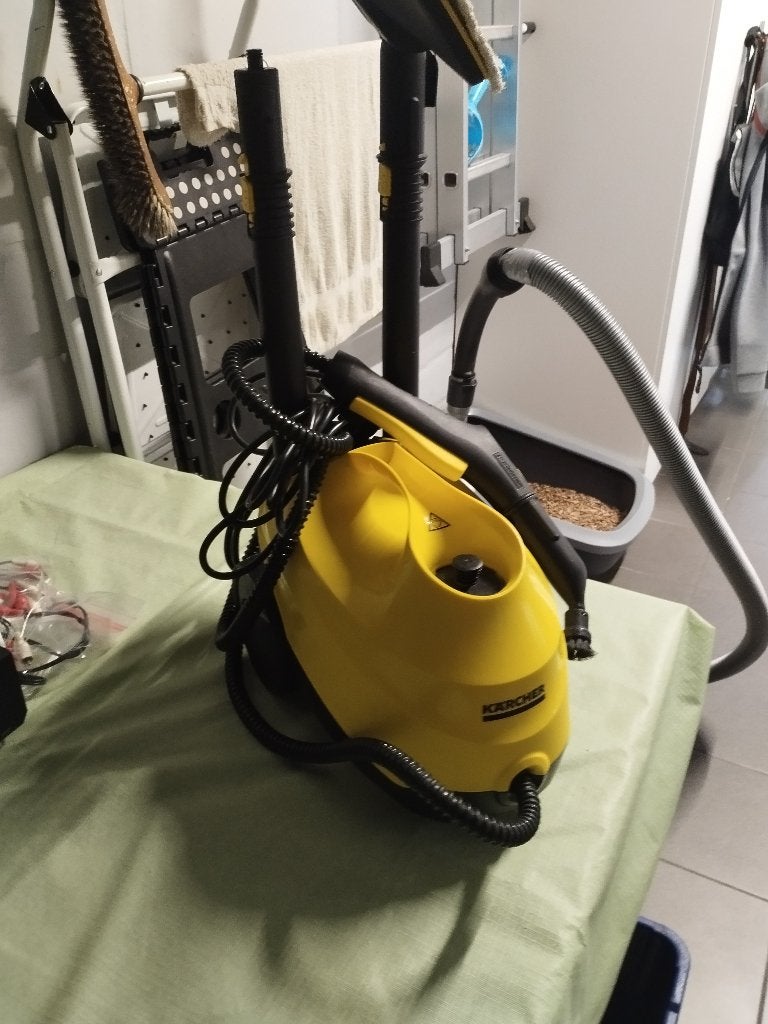 Kärcher stoomreiniger, Elektronische apparatuur, Ophalen, Zo goed als nieuw, Stoomreiniger